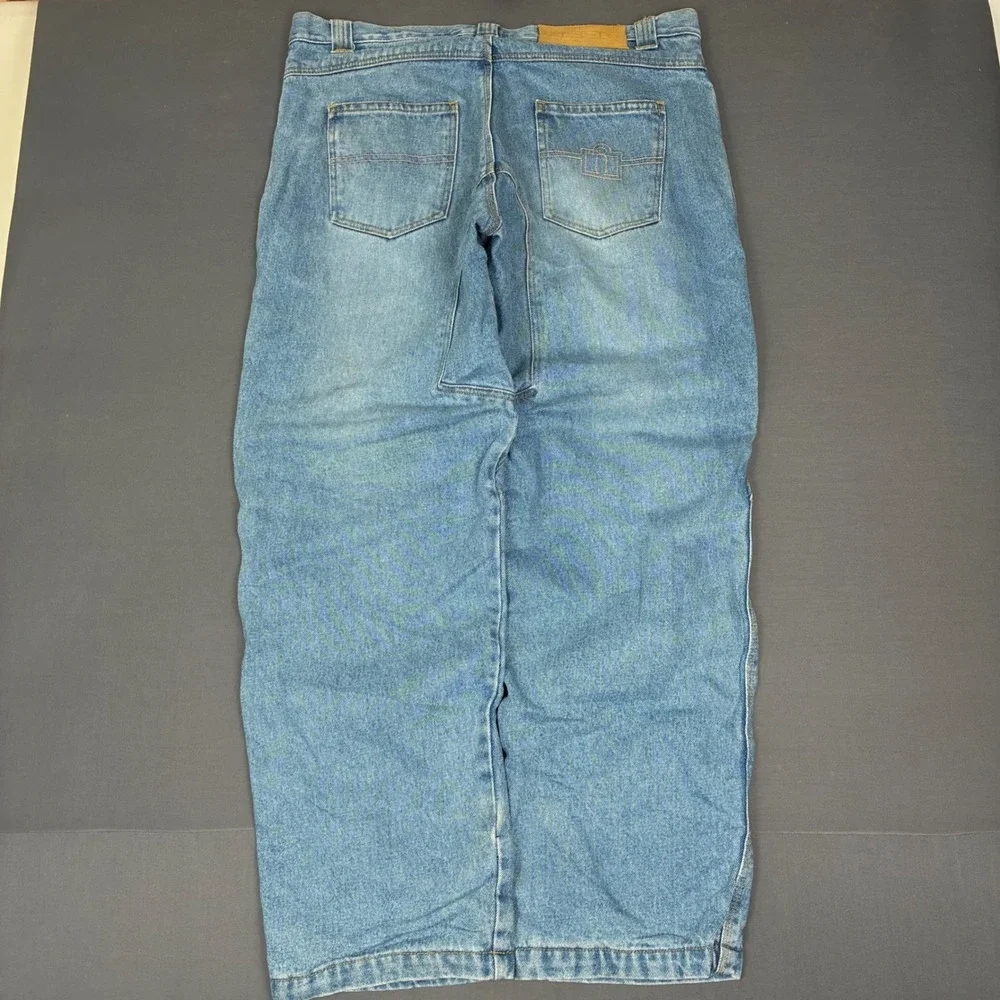 Icon Barrier Double Knee Denim Fleece Lined Pants Men's Size 40x33 Asphalt